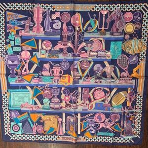 Hermes 'Les Trophées' Silk Scarf
